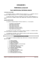 Circular nº1 – D.P. Soria – PLAN COMPETICIONAL TEMPORADA 2014-15