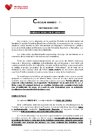 CIRCULAR Nº 1. NORMAS DE AFILIACION RECAUDACION-2021-2022